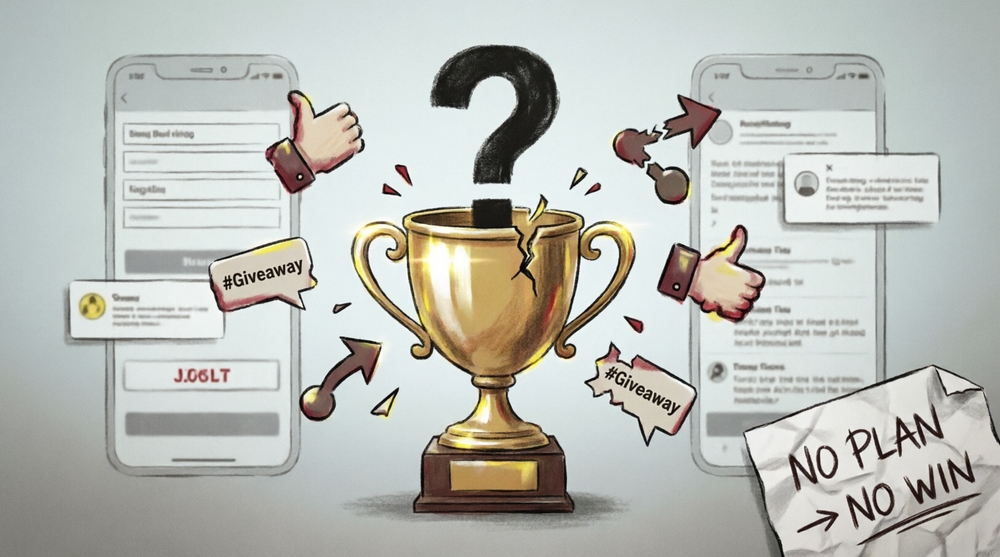 Broken trophy representing unplanned contests