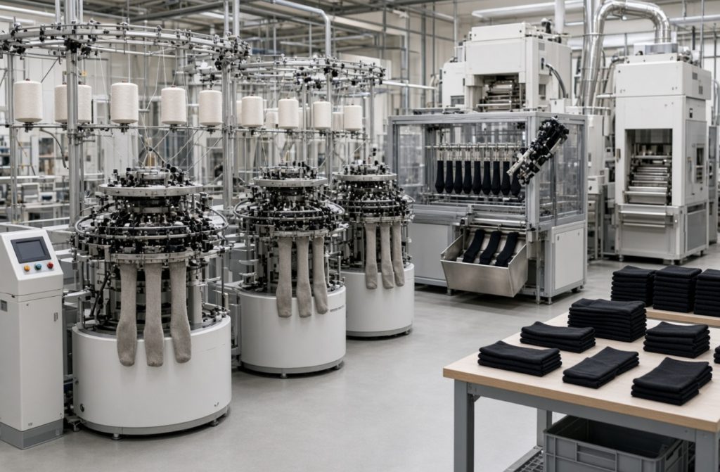 socks manufacturing at scale